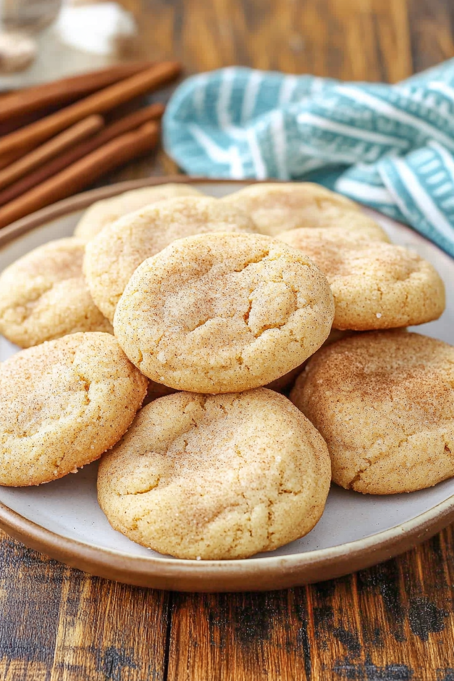 Gluten-Free Cinnamon Crinkle Cookies: Crisp Edges, Soft Centers